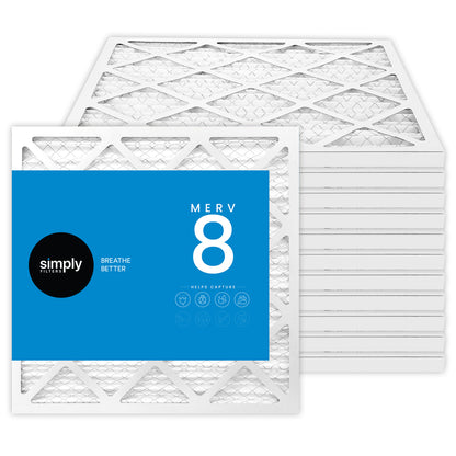 10x25x1 Merv 8 Pleated Air Filter